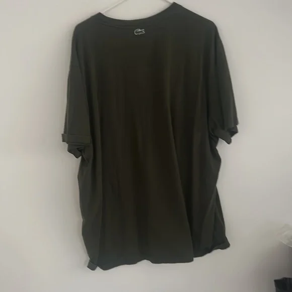 Embroidered Lacoste Logo Tee Shirt - Picture 5 of 5